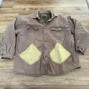 Vintage Levi’s Shirt Jacket Fleece Lined Western Grunge 90s